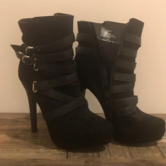 Rue21 Shoes - Women’s Black Booties, worn once!